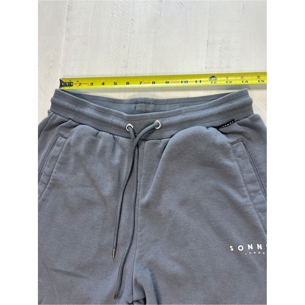 Sonneti Men's Gray Cotton Jogger Pants Size M Drawstring Elastic Waist - Picture 5 of 8